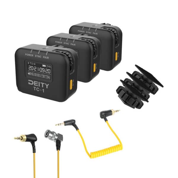 Deity TC 1 Wireless Timcode Box 3pc Kit 1 4