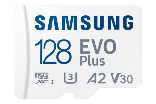 128GB Micro SD V30 Samsung EVO Plus