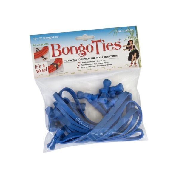 BongoTies 10-pack Blue