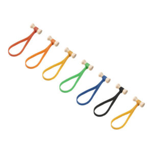 KUPO Elastic Cable Tie 5" 10pcs Mixed Color