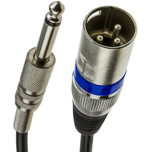 XLR (3-pin) to Jack 6.35mm (5m)