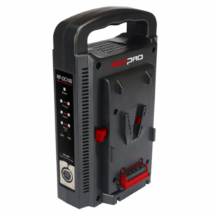 REDPRO RP-DC100 Dual Channel V-mount Battery Charger
