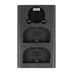 Newell Dual LP-E6 Battery Charger