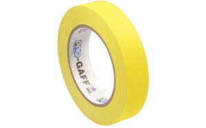 ProGaff® Matt Tape Yellow 24mm x 22,8m