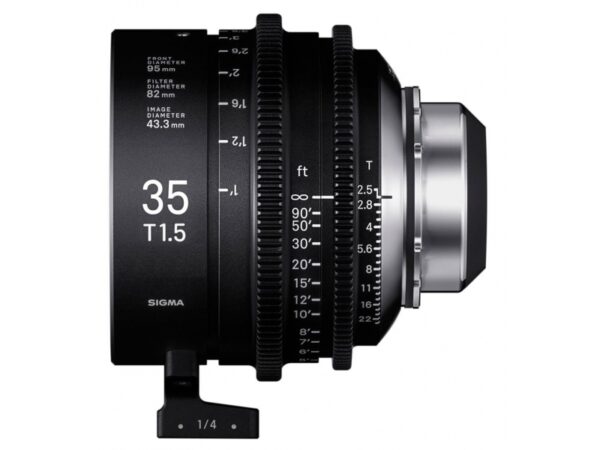 SIGMA High Speed Prime 35mm T1.5 (PL-mount) FF