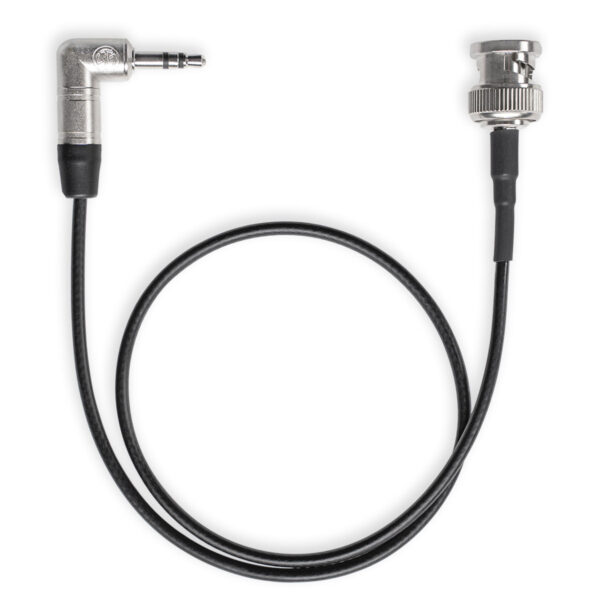 Timecode Cable TRS Jack to SDI angled (10cm)