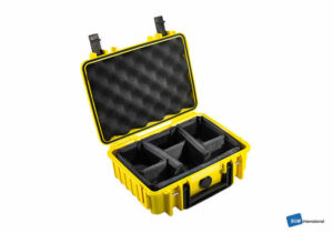 BW Case 1000 Yellow with Padded Dividers