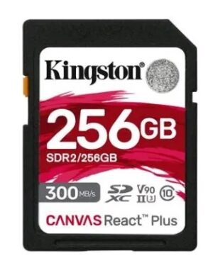 256GB SDXC V90 300MB/s Kingston