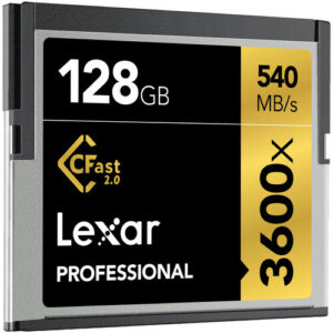 128GB CFAST 2.0 450MB/s Lexar